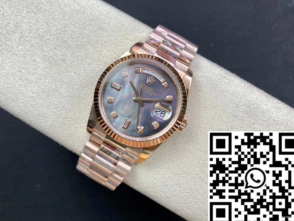 Factory Date 36MM Gold 118235 GM Rose Day Rolex 0514